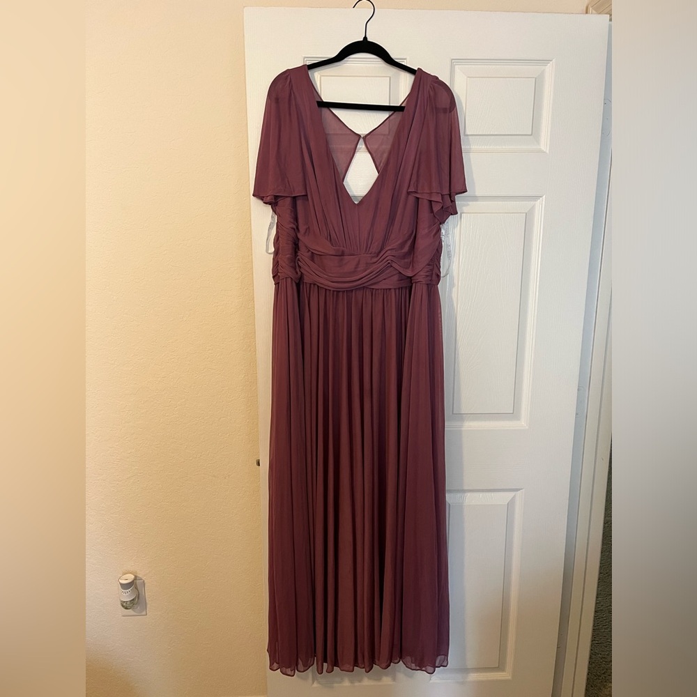 David’s Bridal Pink/Mauve Bridesmaids Dress